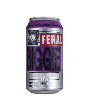 Feral Brewing Co. Biggie Juice East Coast Ipa 375ml  Can