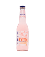 Mishka Vodka Lemon Lime Bitters Bottles 275ml  Bottle