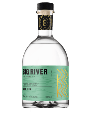Big River Distilling Co. Dry Gin 700ml  Bottle