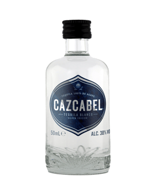 Cazcabel Blanco  Tequila Mini 50ml  Bottle