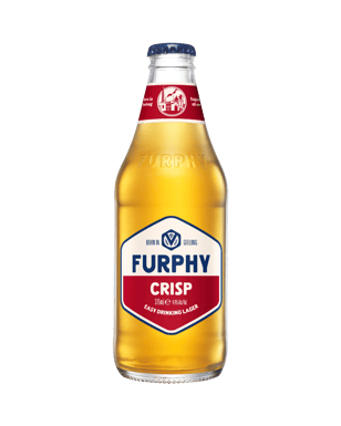 Furphy Crisp Lager Bottles 375ml  Bottle