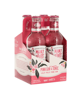 Manly Spirits Pink Gin & Tonic Bottles 275ml  Bottle