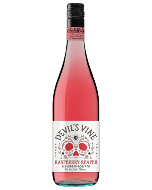 Devil's Vine Raspberry Reaper Moscato  Bottle