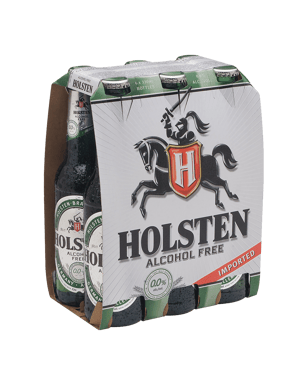 Holsten Alcohol Free 0.0% Beer 330ml  6 Pack
