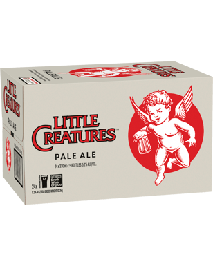 Little Creatures Pale Ale Bottles 330ml  24 Case