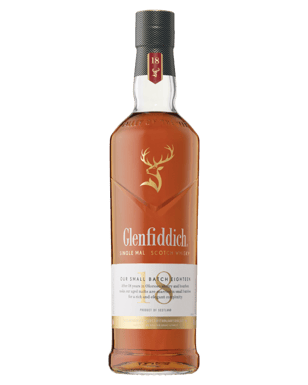 Glenfiddich 18 Year Old Single Malt Scotch Whisky 700ml  Bottle