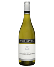 Two Rivers Wildfire Unwooded Chardonnay  Bottle
