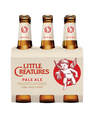 Little Creatures Pale Ale Bottles 330ml  6 Pack