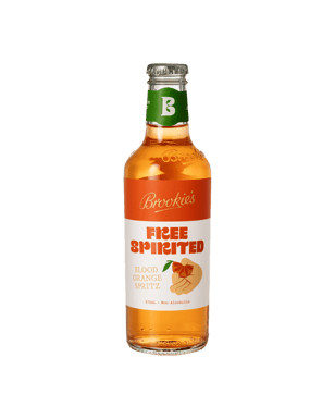 Brookie's Free Spirited Non Alc Blood Orange Spritz Bottles   Bottle