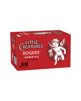 Little Creatures Rogers Ale Bottle 330ml  24 Case