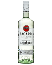Bacardi Carta Blanca Rum 1l  Bottle
