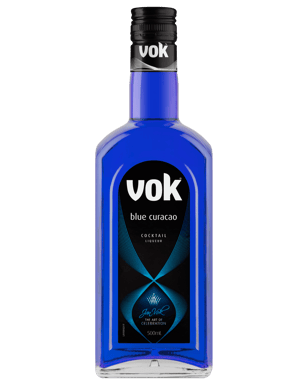 Vok Blue Curacao 500ml  Bottle