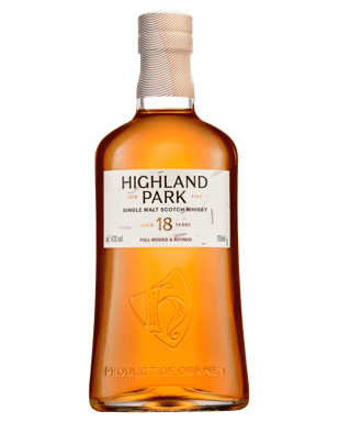Highland Park 18 Year Old Scotch Whisky 700ml  Bottle
