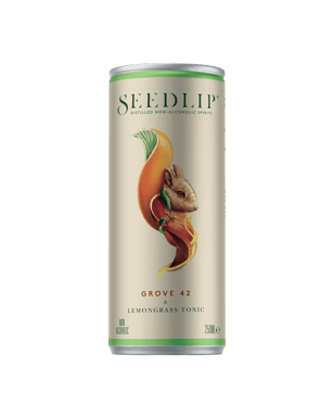 Seedlip Grove 42 & Lemongrass Tonic 250ml  Can