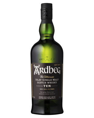 Ardbeg 10 Year Old Islay Single Malt Scotch Whisky 700ml  Bottle
