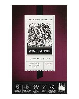 Winesmiths Premium Cabernet Merlot 2l  Each