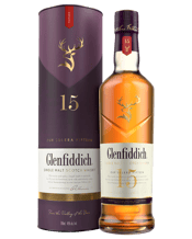 Glenfiddich 15 Year Old Single Malt Scotch Whisky 700ml  Bottle