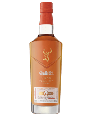 Glenfiddich Gran Reserva 21 Year Old Single Malt Scotch Whisky  Bottle