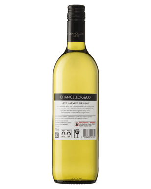 Chancellor & Co Late Harvest Riesling  Bottle