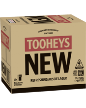 Tooheys New Bottle 750ml  12 Case
