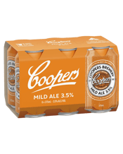 Coopers Mild Ale 3.5% Cans 375ml  6 Pack