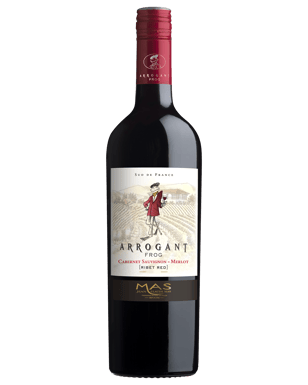 Arrogant Frog Ribet Red Cabernet Merlot  Bottle
