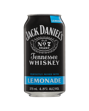 Jack Daniel's Tennessee Whiskey & Lemonade Cans 375ml  Can