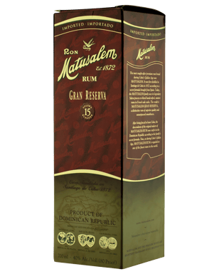 Matusalem Gran Reserva 15 Year Old Solera Rum 700ml  700 Bottle
