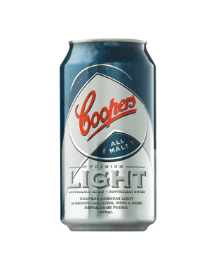 Coopers Premium Light Cans 375ml  Can