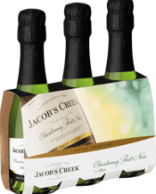 Jacob's Creek Chardonnay Pinot Noir 200ml  3 Pack