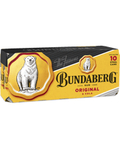 Bundaberg Rum & Cola Cans 10 Pack 375ml  Pack