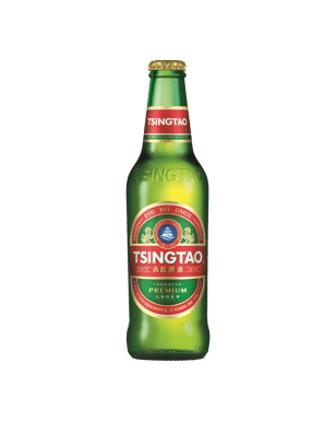 Tsingtao Premium Lager Bottles 330ml  Bottle