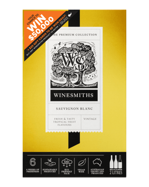 Winesmiths Premium Sauvignon Blanc Cask 2l  Each