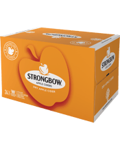 Strongbow Dry Apple Cider Bottles 355ml  24 Case