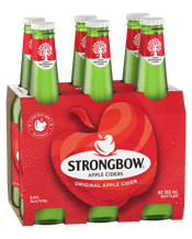 Strongbow Original Apple Cider Bottles 355ml  6 Pack