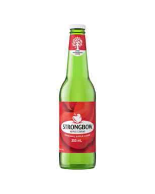 Strongbow Original Apple Cider Bottles 355ml  Bottle