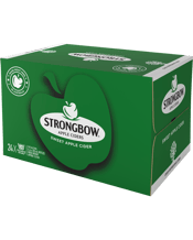 Strongbow Sweet Apple Cider Bottles 355ml  24 Case