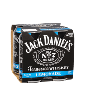 Jack Daniel's Tennessee Whiskey & Lemonade Cans 375ml  4 Pack