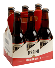 Obrien Brewing Gluten Free Premium Lager 330ml  6 Pack