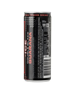 Smirnoff Ice Double Black Guarana Can 250ml  Can