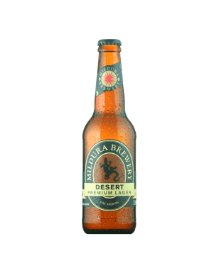 Mildura Brewery Desert Premium Lager 330ml  Bottle