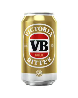 Victoria Bitter Gold Cans 375ml  Can