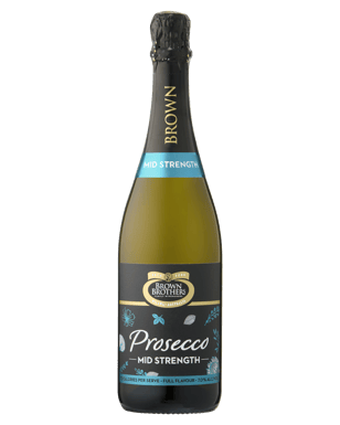 Brown Brothers Mid Strength Prosecco  Bottle