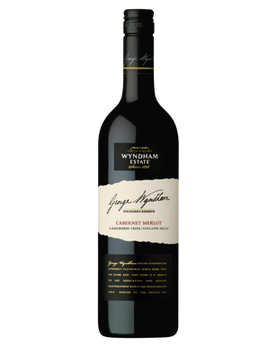 George Wyndham Founder's Reserve Cabernet Merlot  Bottle