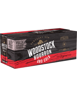 Bourbon & Cola 4.8% Cans 10 Pack 375mL