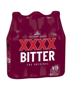 Xxxx Bitter Bottle 750ml  3 Pack