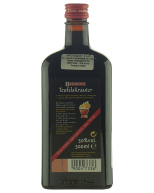 Baumann Teufelskräuter Devils Herb Liqueur 500ml  Bottle