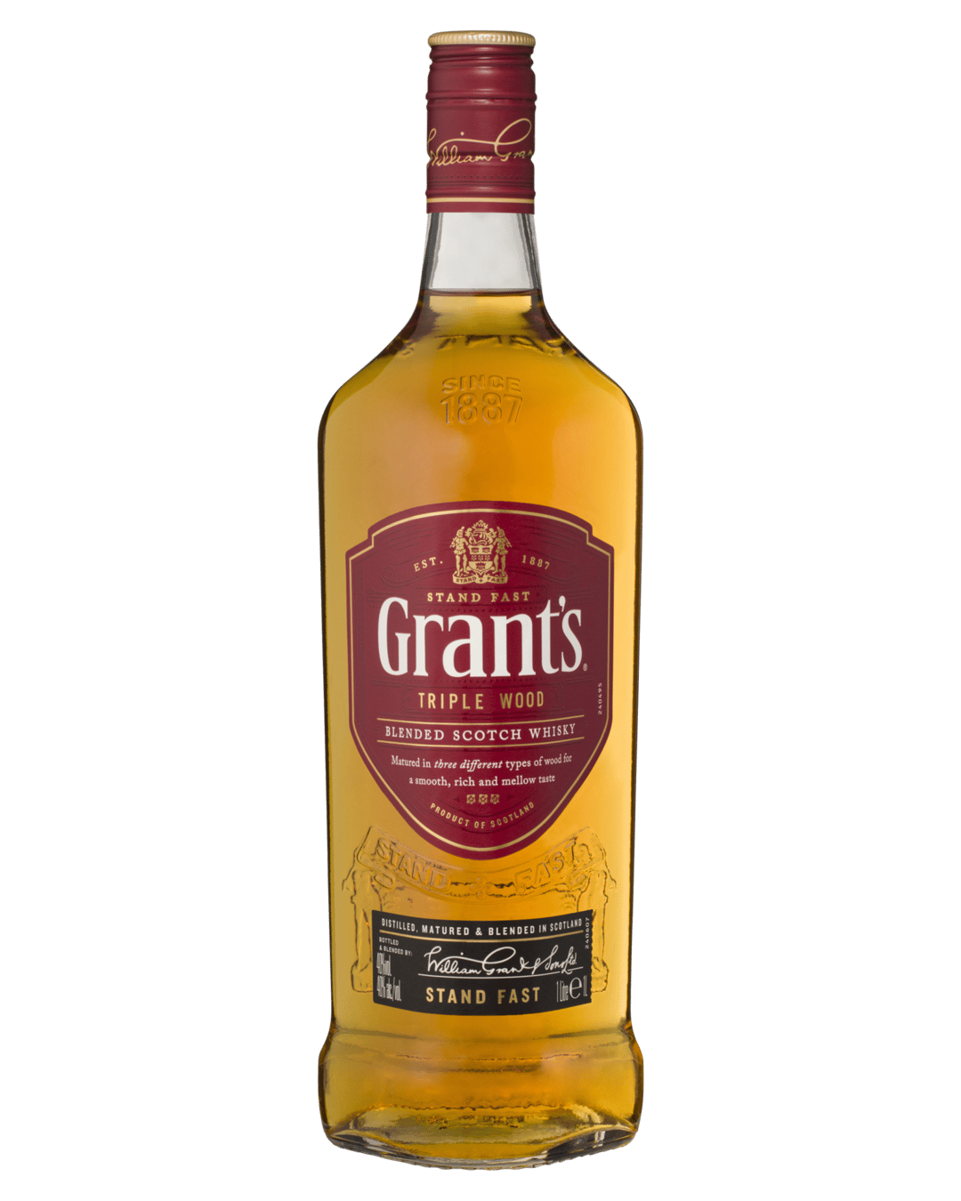Grant's Triple Wood Blended Scotch Whisky 1L