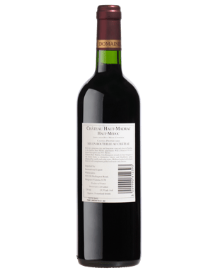 Château Haut Madrac Haut-medoc Rouge  Bottle