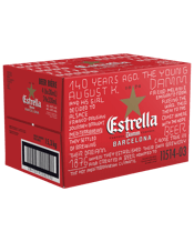 Estrella Damm Lager 330ml  24 Case